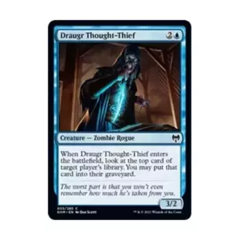 CCG Драугр Похититель мыслей (клавиша C), MTG - Kaldheim