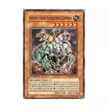 CCG Древний механизм Гаджильтрон Химера (Обычный), Yu-Gi-Oh - Structure Deck - Machine Revolt - Singles
