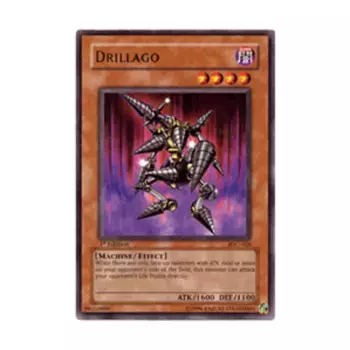 CCG Дриллаго (Редкий), Yu-Gi-Oh - Invasion of Chaos - Singles