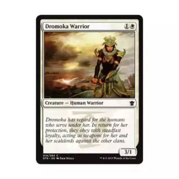 CCG Дромока-воин (C) (фольга), MTG - Dragons of Tarkir