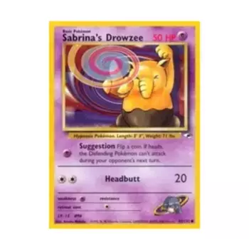 CCG Дроузи Сабрины (C) #92, Pokemon - Gym Heroes - Singles