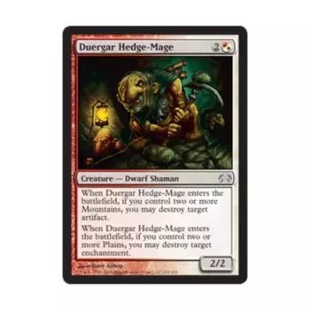CCG Дуэргар-хедж-маг (U), MTG - Planechase