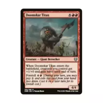 CCG Думскар Титан (U), MTG - Kaldheim