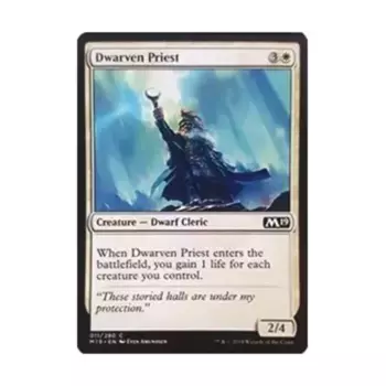 CCG Дворфийский жрец (клавиша C), MTG - Core Set 2019