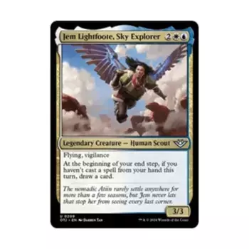 CCG Джем Лайтфут, «Исследователь неба» (Ю), MTG - Outlaws of Thunder Junction