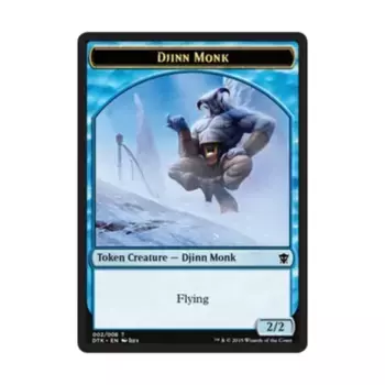 CCG Джинн-монах – жетон (С), MTG - Dragons of Tarkir