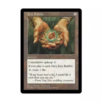 CCG Джуджу Баббл (U), MTG - Visions