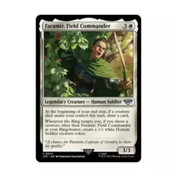 CCG Фарамир, полевой командир (U), MTG - Universes Beyond: Lord of the Rings
