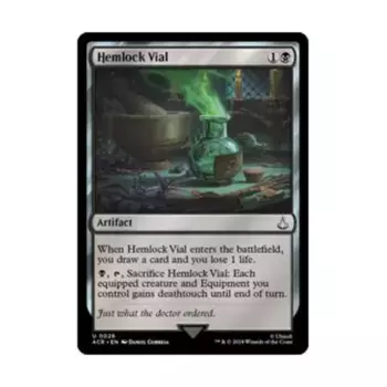 CCG Фиал с болиголовом (U), MTG - Universes Beyond: Assassin's Creed