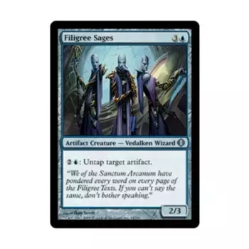 CCG Филигранные мудрецы (U), MTG - Shards of Alara