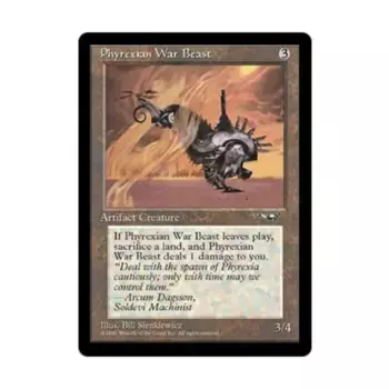 CCG Фирексийский боевой зверь - Вер. 1 (С1), MTG - Alliances