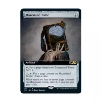 CCG Фолиант Mazemind (расширенное искусство) (клавиша R), MTG - Core Set 2021