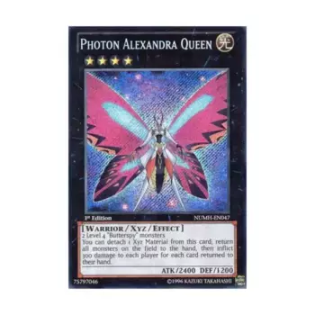 CCG Фотон Александры Квин (Секретно-редкий), Yu-Gi-Oh - Number Hunters - Singles