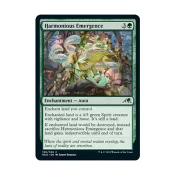 CCG Гармоничное появление (C) (Фольга), MTG - Kamigawa : Neon Dynasty