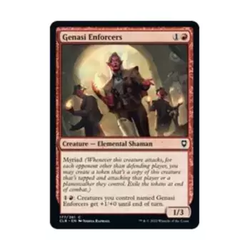 CCG Генази-инфорсеры (C) (Рольга), MTG - Commander Legends - Battle for Baldur's Gate