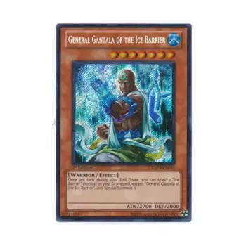CCG Генерал Гантала из Ледяного барьера (Секретно, редко), Yu-Gi-Oh - Hidden Arsenal 4 - Singles