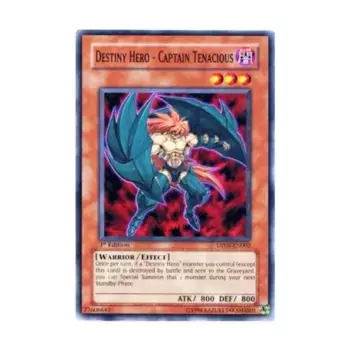 CCG Герой Судьбы — Капитан Тенасиус (Обычный), Yu-Gi-Oh - Duelist Pack - Aster Phoenix - Singles
