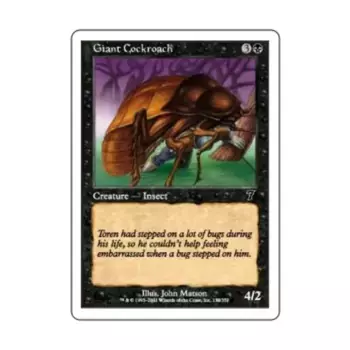 CCG Гигантский таракан (С), MTG - 7th Edition
