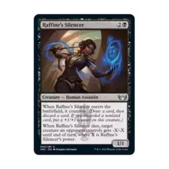 CCG Глушитель Раффина (U), MTG - Streets of New Capenna