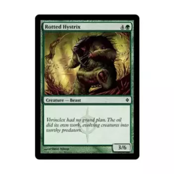 CCG Гнилой гистрикс (С) (фольга), MTG - New Phyrexia