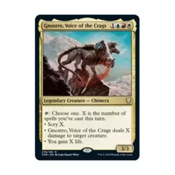 CCG Гностро, Голос скал (R), MTG - Commander Legends