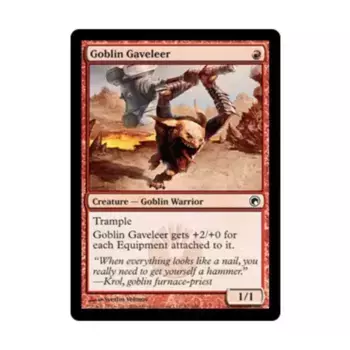 CCG Гоблин-гавелир (C) (фольга), MTG - Scars of Mirrodin