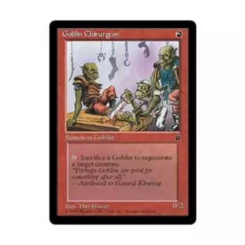 CCG Гоблин-хирургеон - Вер. 1 (С3), MTG - Fallen Empires