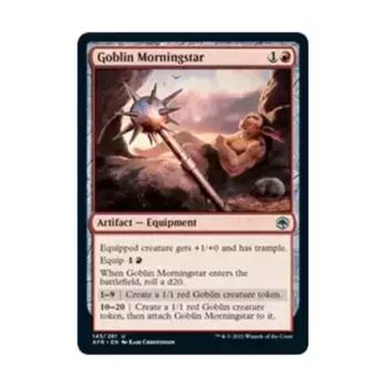 CCG Гоблин Морнингстар (U), MTG - Adventures in the Forgotten Realms