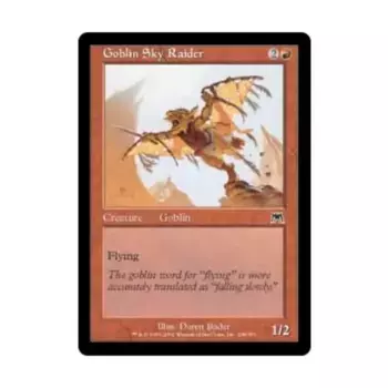 CCG Гоблин Небесный Рейдер (клавиша C), MTG - Onslaught