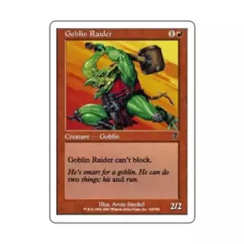 CCG Гоблин-рейдер (клавиша C), MTG - 7th Edition