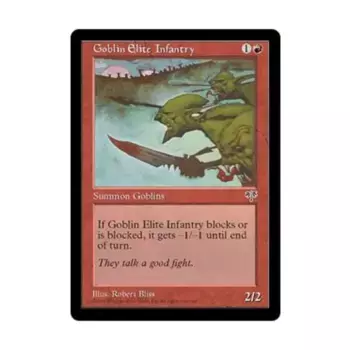 CCG Гоблинская элитная пехота (C), MTG - Mirage