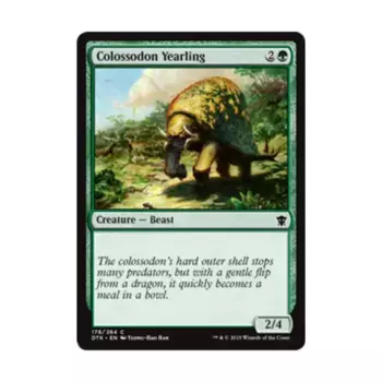 CCG Годовалый колосодон (C) (Фольга), MTG - Dragons of Tarkir