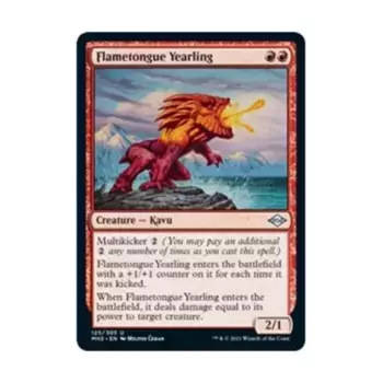 CCG Годовалый язык пламени (U), MTG - Modern Horizons 2