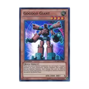 CCG Гогого Гигант (Супер Редкий), Yu-Gi-Oh - Number Hunters - Singles