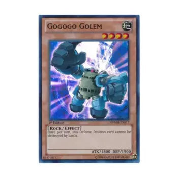 CCG Гогого Голем (Супер Редкий), Yu-Gi-Oh - Number Hunters - Singles