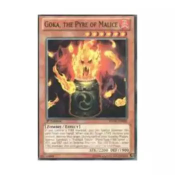 CCG Гока, Костер Злобы (Обычный), Yu-Gi-Oh - Structure Deck - Onslaught Of The Fire King - Singles