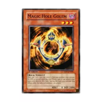 CCG Голем Волшебной Дыры (Обычный), Yu-Gi-Oh - Absolute Powerforce - Singles