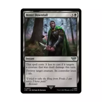 CCG Горькое падение (U), MTG - Universes Beyond: Lord of the Rings