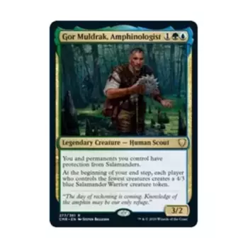 CCG Гор Малдрак, амфинолог (справа), MTG - Commander Legends