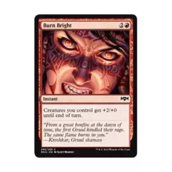 CCG Гори ярко (С), MTG - Ravnica Allegiance