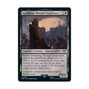 CCG Готмог, моргульский лейтенант (Ю), MTG - Universes Beyond: Lord of the Rings