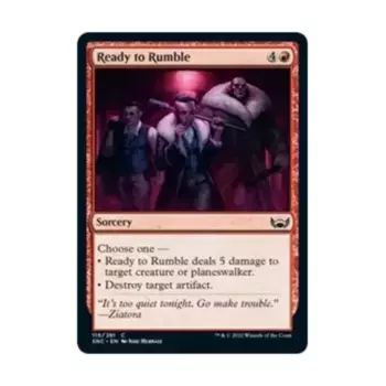 CCG Готов к грохоту (С), MTG - Streets of New Capenna