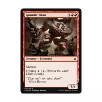 CCG Гранитный Титан (C) (Фольга), MTG - Hour of Devastation