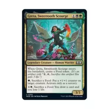 CCG Грета, Сладкоежка Бич (U), MTG - Wilds of Eldraine