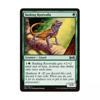 CCG Греющаяся корневая валла (C) (Фольга), MTG - Ultimate Masters