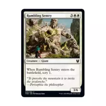 CCG Грохочущий часовой (С) (Рольга), MTG - Theros Beyond Death