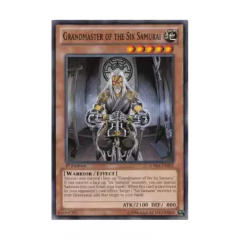CCG Гроссмейстер Шести Самураев (Обычный), Yu-Gi-Oh - Structure Deck - Samurai Warlords - Singles