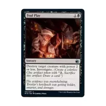 CCG Грязная игра (U), MTG - Innistrad - Midnight Hunt