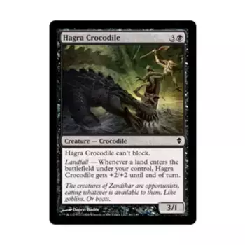 CCG Хагра Крокодил (C), MTG - Zendikar