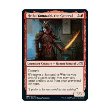 CCG Хейко Ямадзаки, генерал (U), MTG - Kamigawa : Neon Dynasty